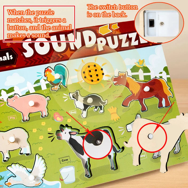 Sound Matching Game™ – Escucha y descubre – Rompecabezas de parejas sonoras