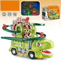 Thumbnail for Dino Slide Truck™ - Trepa y corre con los dinosaurios - Camión con tobogán para dinosaurios