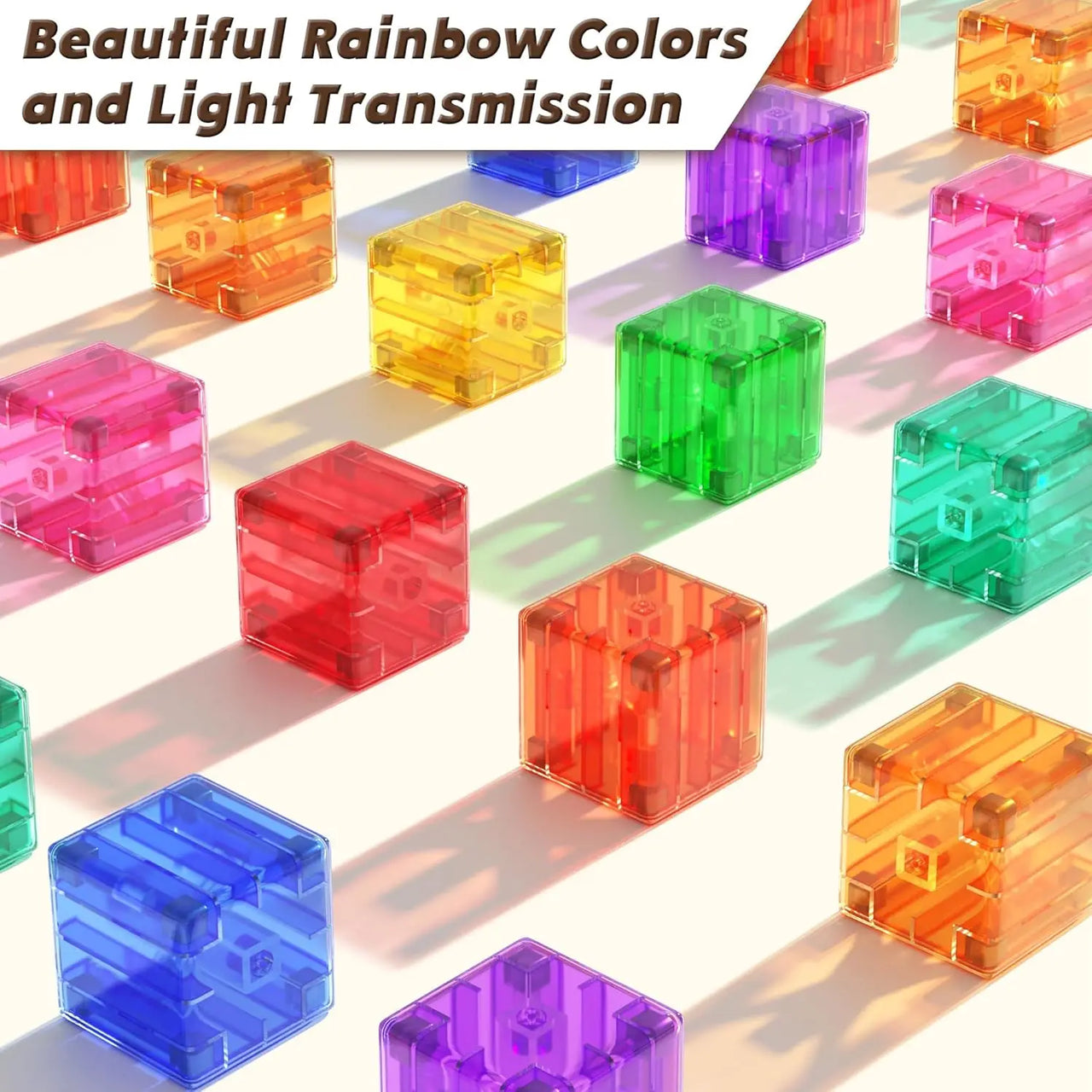 Magic Cubes - Fantasía y diversión: bloques magnéticos para construir