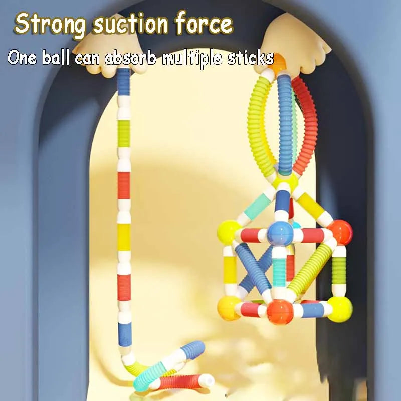 Magnetic Sticks - Construcción sin límites: palos magnéticos flexibles