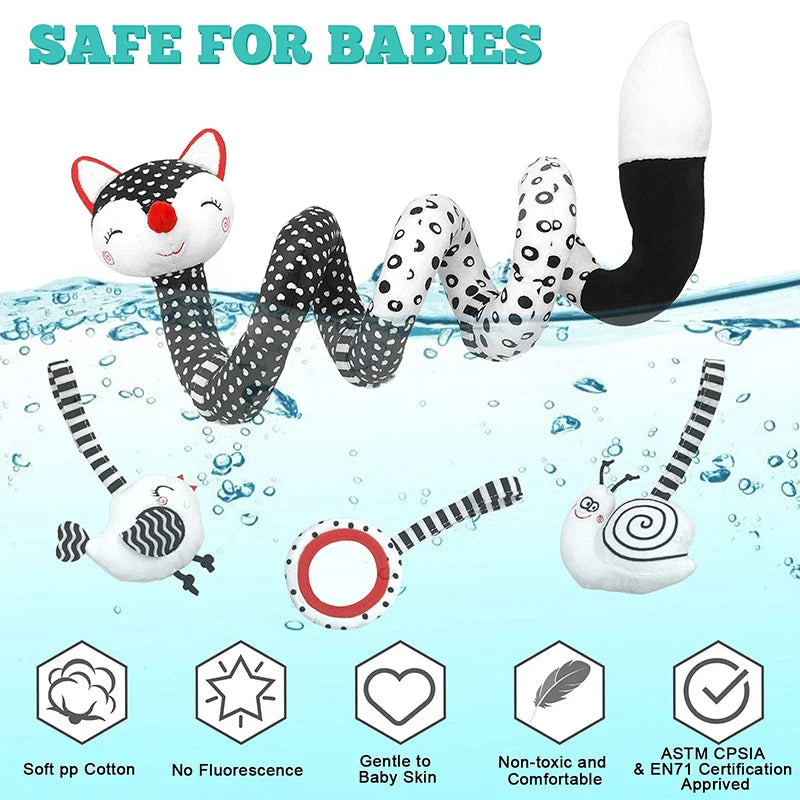 Baby Spiral Toy™ - Silla de auto y cochecito Juguetes