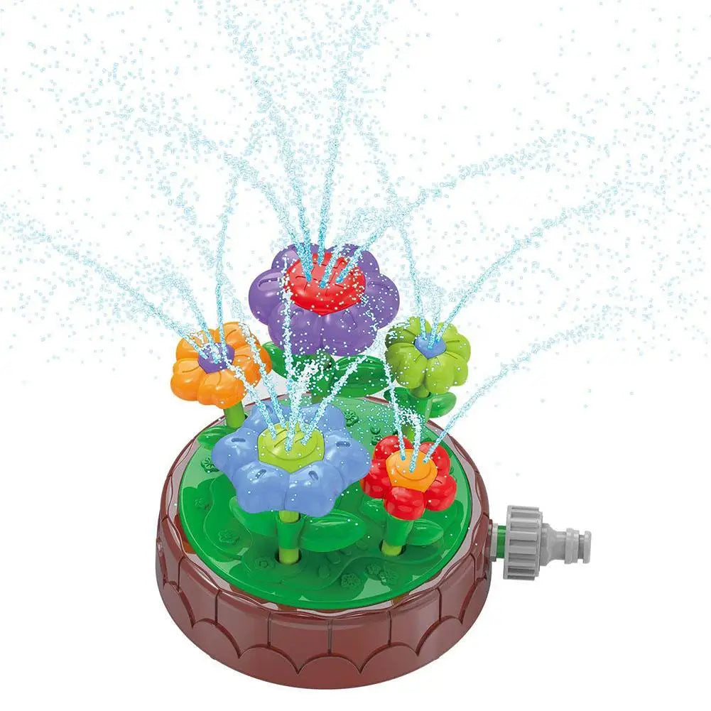 Aqua Bloom - Giro y salpicadura - Juguete acuático Rociador de flores