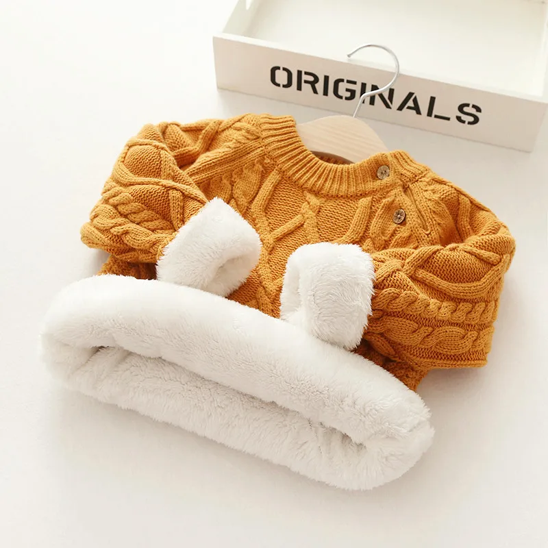 LittleLoom – Divertido y acogedor: jersey de invierno de lana tejida