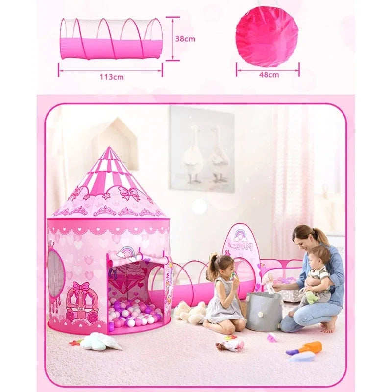 Unicorn Tent™ – Juegos mágicos – Carpa de juegos rosa