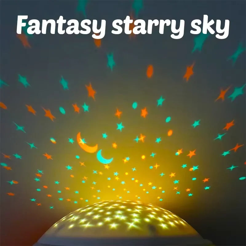 StarPlush – Suave y relajante: peluche con proyector de luz nocturna