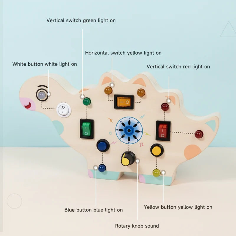 SmartSwitch – Montessori y motricidad – Tablero de juego LED