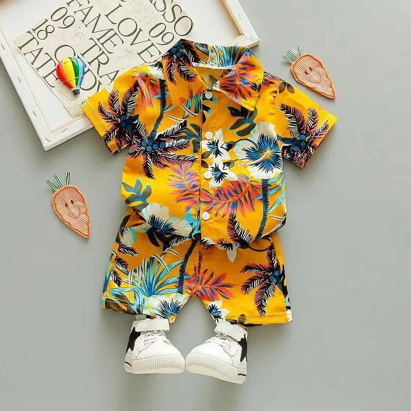 Mini Fashion™ - Fresco y alegre - Conjunto Floral Niños