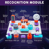 Thumbnail for STEM Electronic Building Kit – Educativo y técnico – Set de experimentos de circuitos