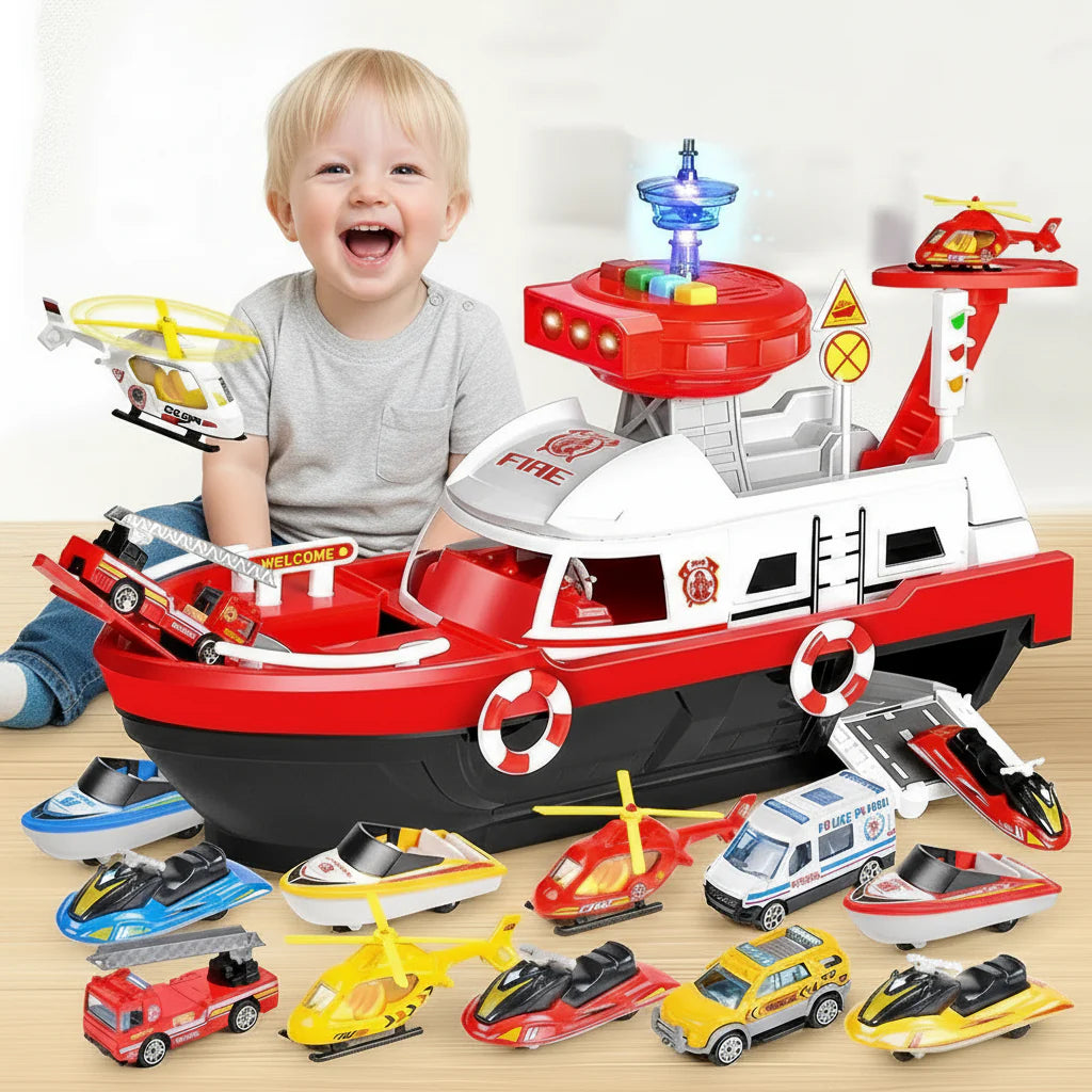 PlayHarbor – Musical e interactivo: barco de juguete con luz y sonido