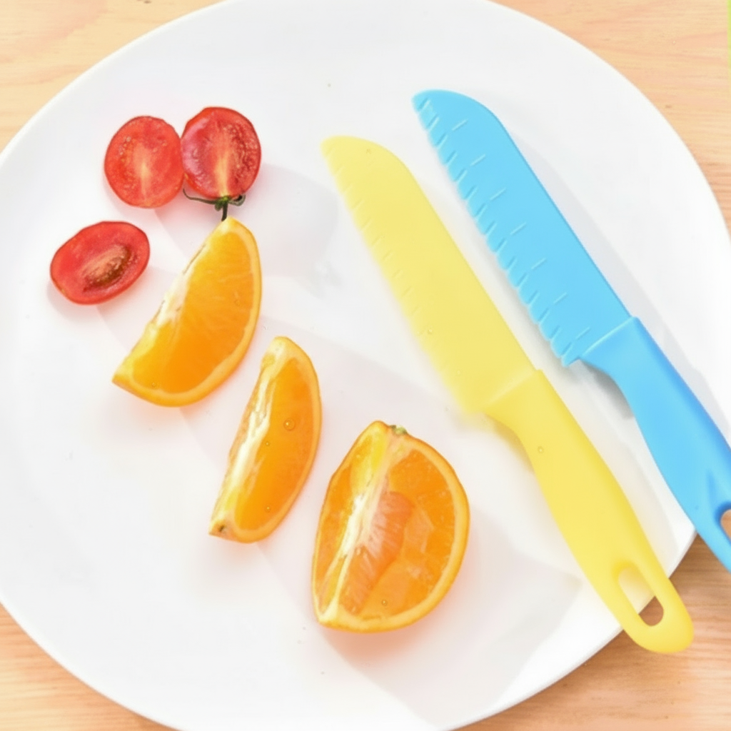 MiniChef – Seguro y apto para niños - Cuchillo de corte infantil