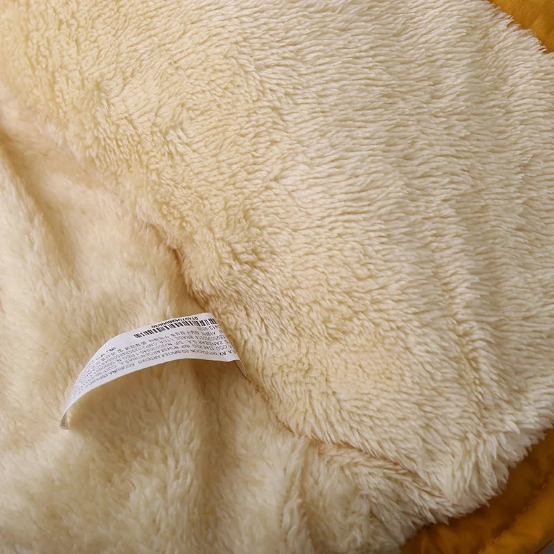 CozyTrend – Elegante y cálida: chaqueta parka de invierno con cuello de piel