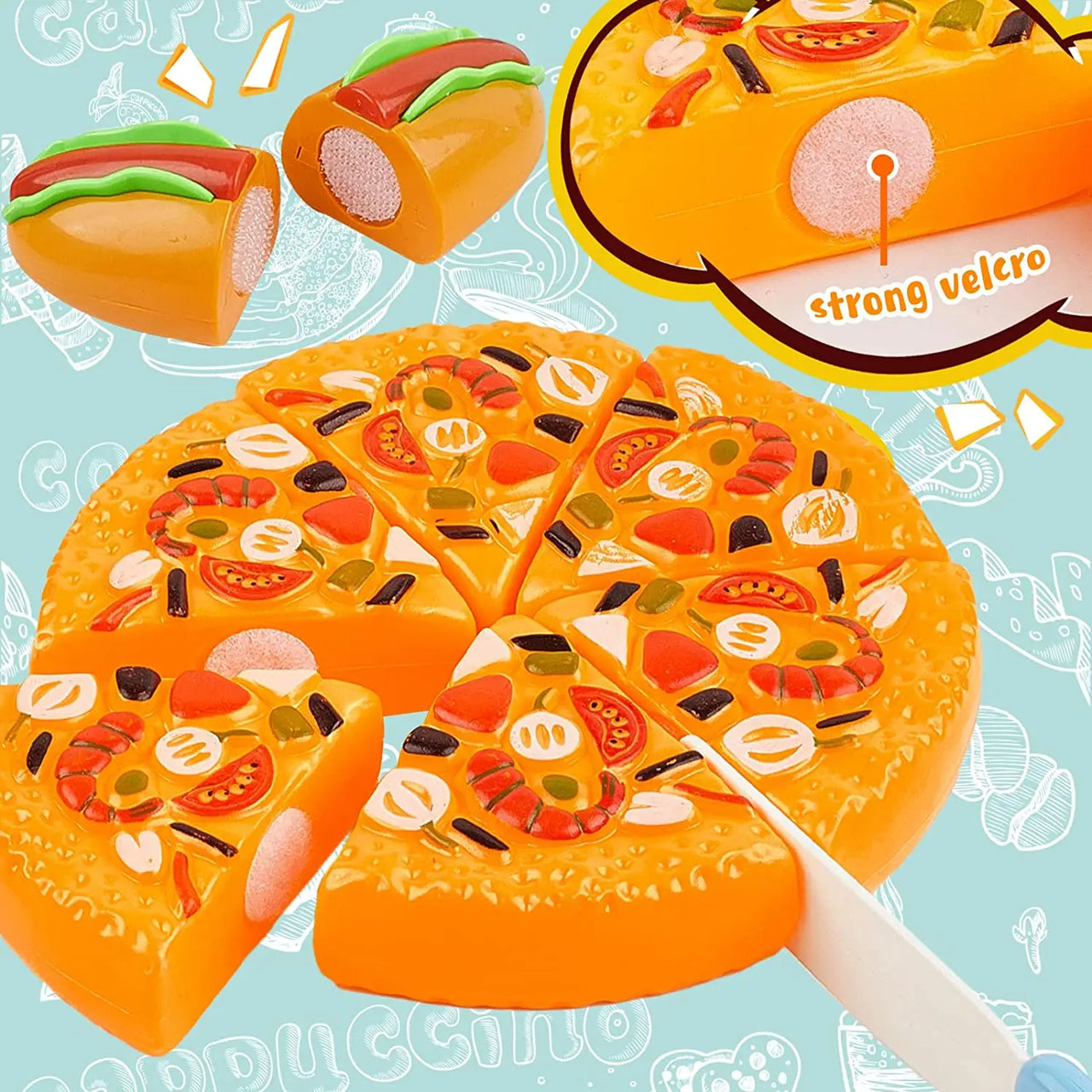 Veggie & Fruit Toys™ - Divertidos y educativos - Juguetes de frutas y verduras