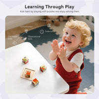 Thumbnail for WoodMind – Creativo y educativo: rompecabezas de madera con animales Montessori 6 en 1