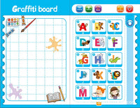 Thumbnail for Musical Letters™ - Aprender inglés - Libro interactivo con música