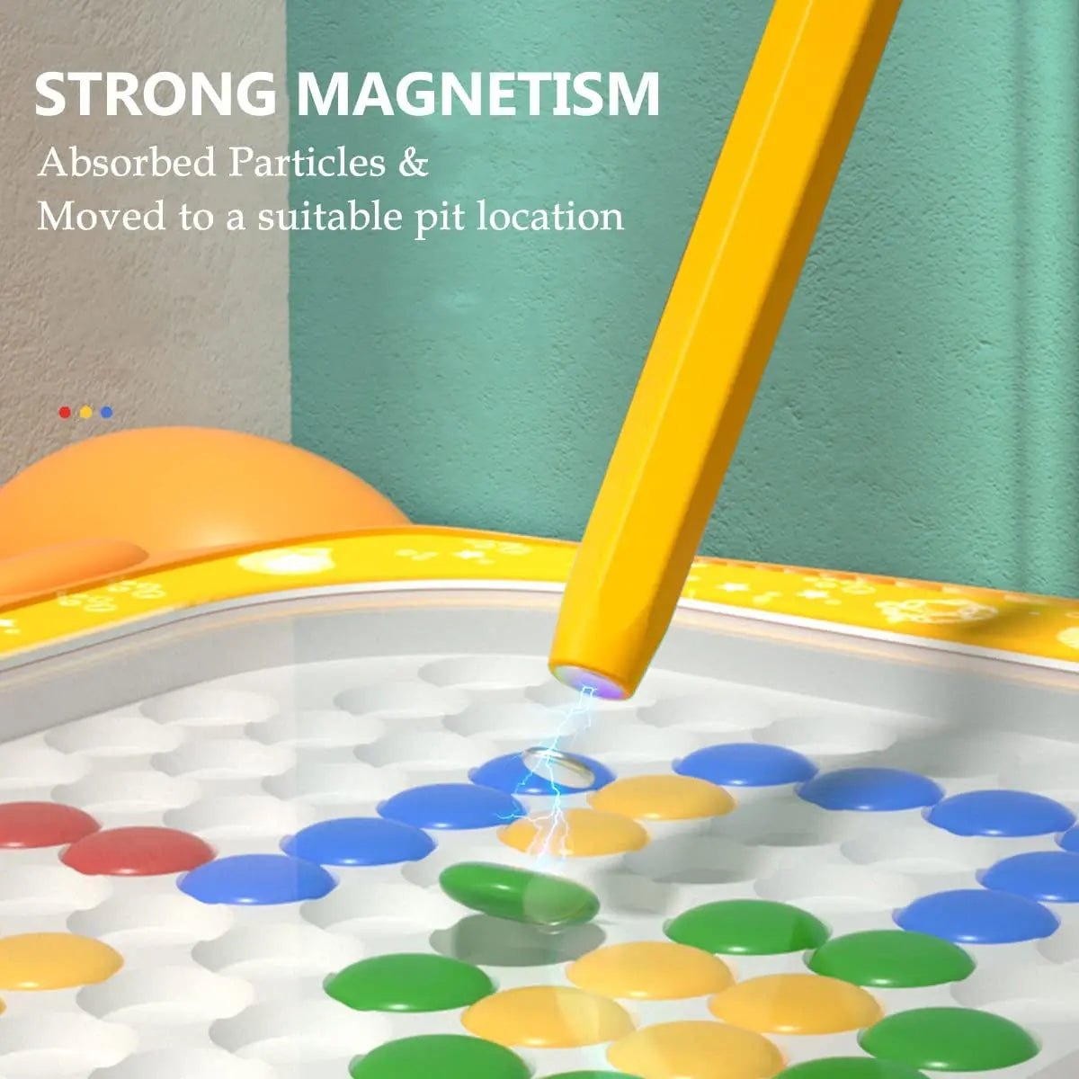 Crabby Sketcher™ - Pioneering Learning - Tableta magnética en forma de cangrejo