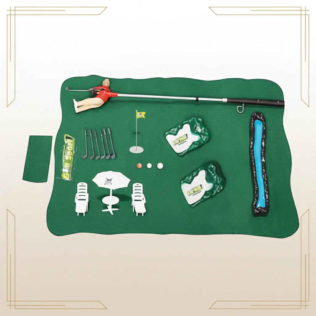 Mini Golf Practice Set – Activo y educativo – Set de entrenamiento de golf