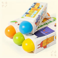 Thumbnail for WoodiTurn – Educativo y divertido – Rompecabezas giratorio