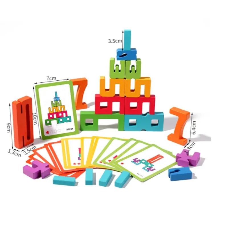 Brain Blocks – Apilar y aprender – Juego de bloques de aprendizaje