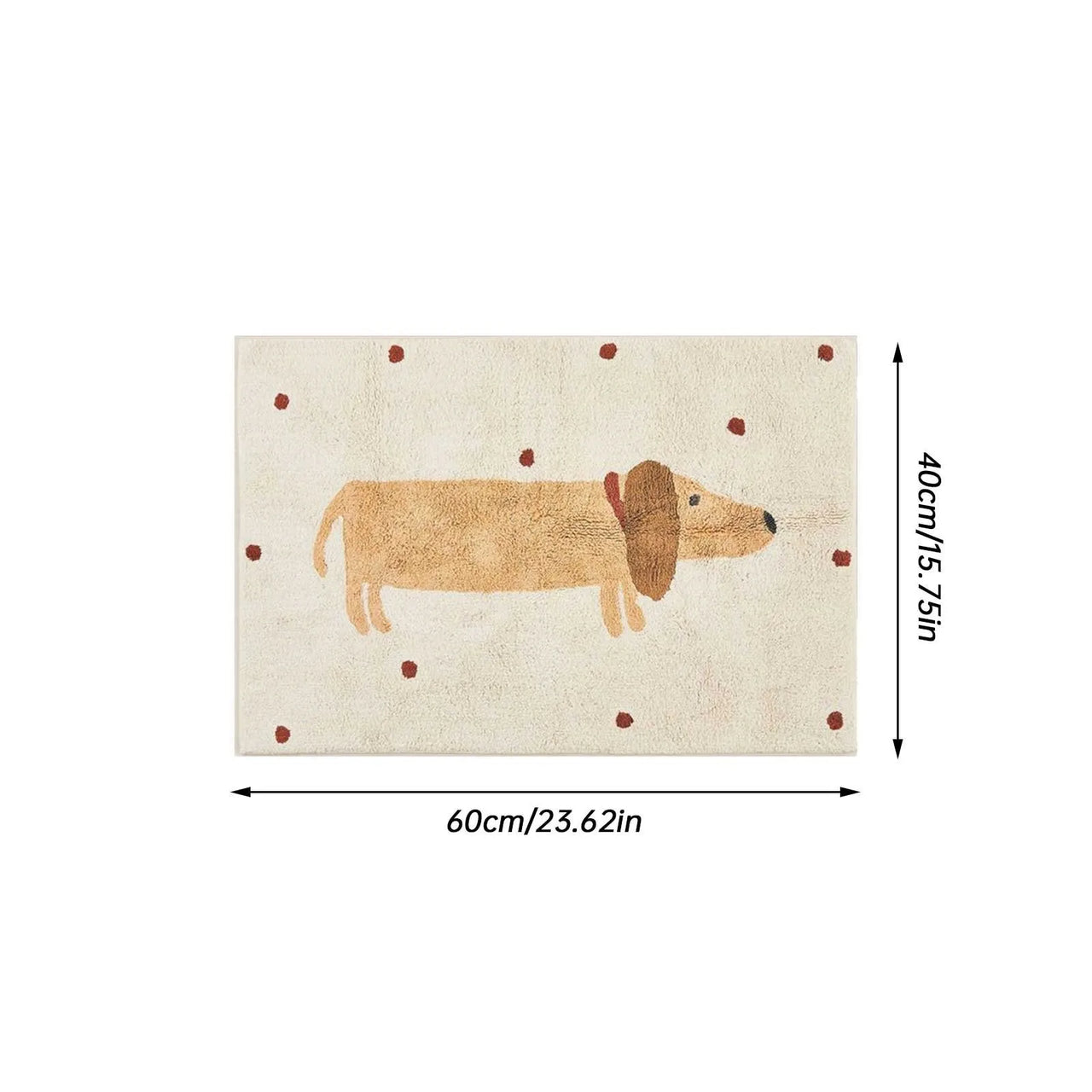Little Haven™ - Suave y cómoda - Alfombra perro salchicha
