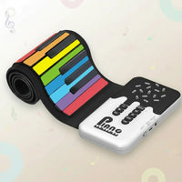 Thumbnail for Roll-up Piano Keyboard – Creativo y educativo: piano plegable