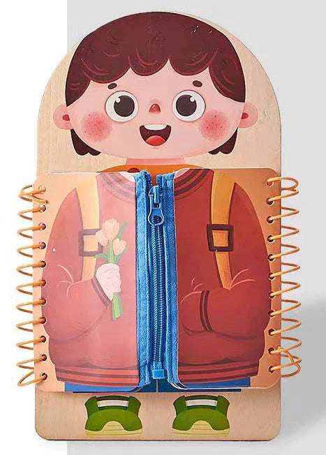 Little Helper™ - Botón y cremallera - Tablero de actividades