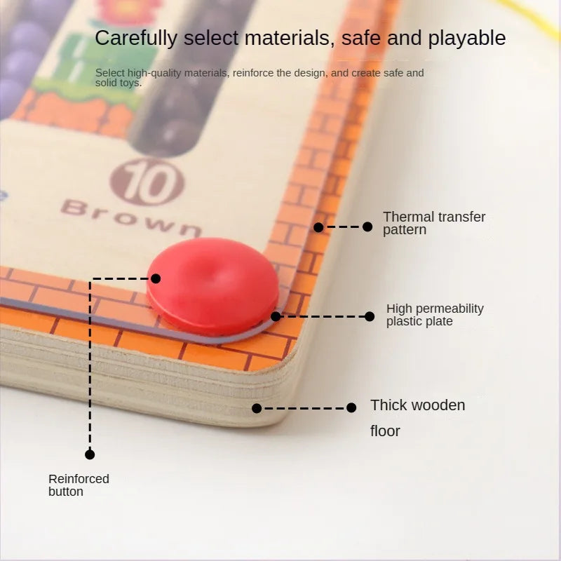 Magnetic Maze™ - Diversión contando con colores - Laberinto magnético
