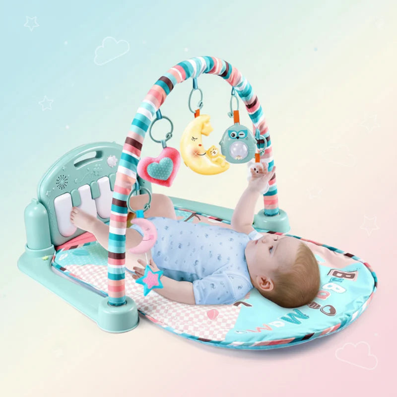 Musical Baby Play Gym – Colorido y educativo – Alfombra de gimnasia para bebés