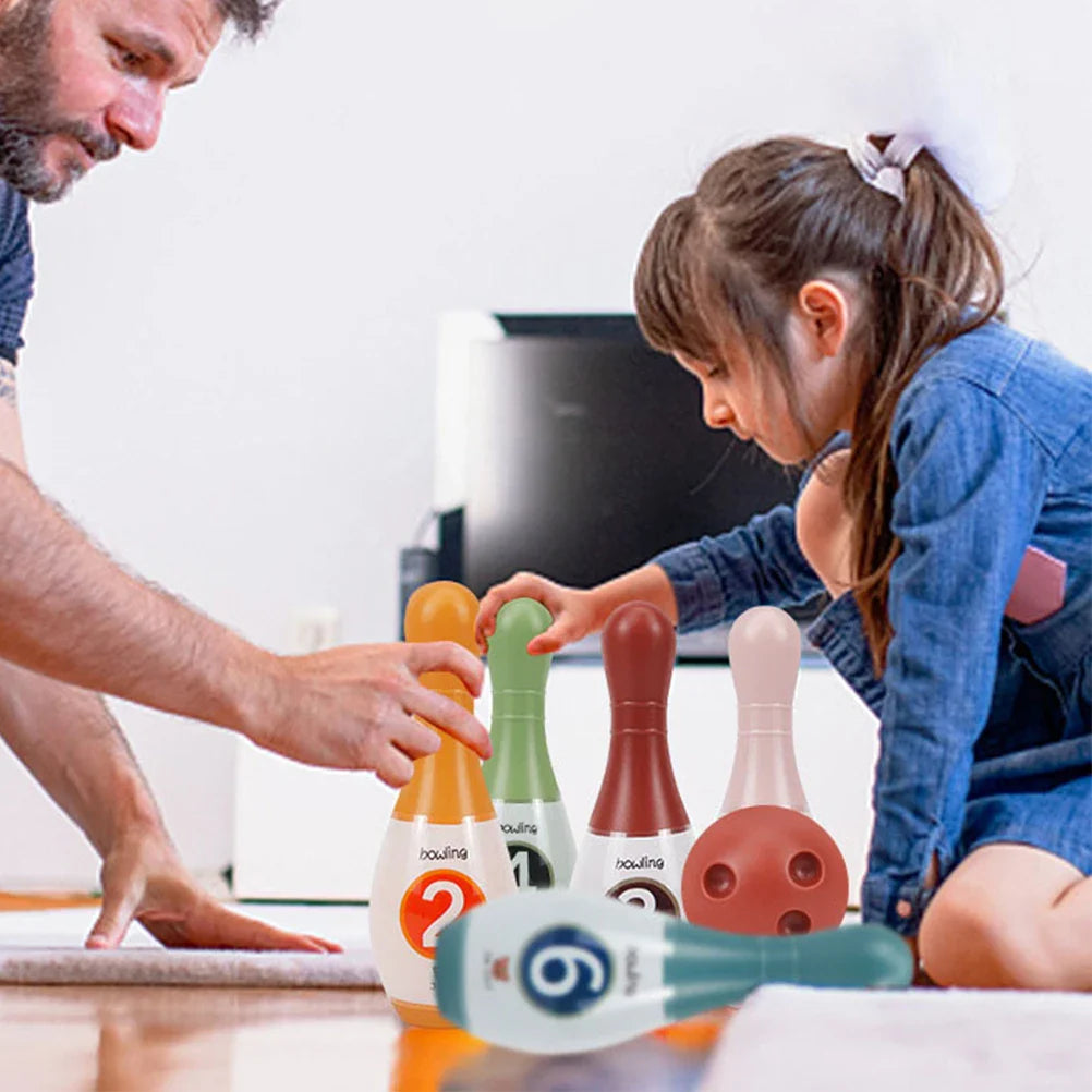 Mini Bowling Kit™ - Figuras y diversión - Set de bolos