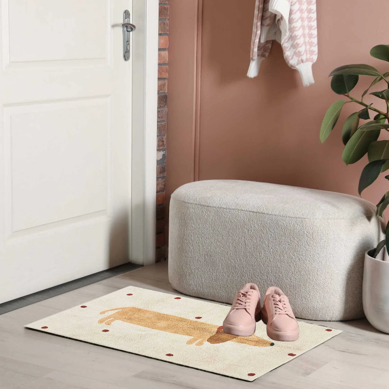 Little Haven™ - Suave y cómoda - Alfombra perro salchicha