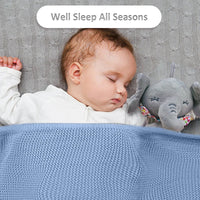 Thumbnail for Personalized Baby Blanket – Suave y única: manta de algodón personalizada con bordado