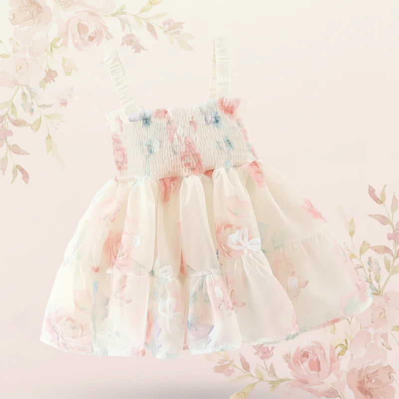 Girls Butterfly Dress – Bonito y ligero – Vestido infantil