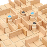 Thumbnail for Wooden Chess Puzzle Game – Estrategia y reflexión – Juego de mesa