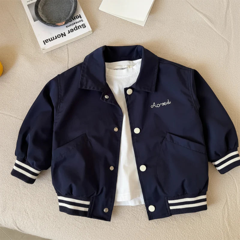 UrbanCub – Robusto y elegante – Chaqueta de béisbol para niños