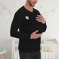 Thumbnail for Kangaroo Pocket Shirt – Cómodo y práctico: portabebés tipo camiseta para hombre