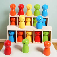 Thumbnail for WoodenMatch – Inteligente y divertido – Juego de colores Montessori