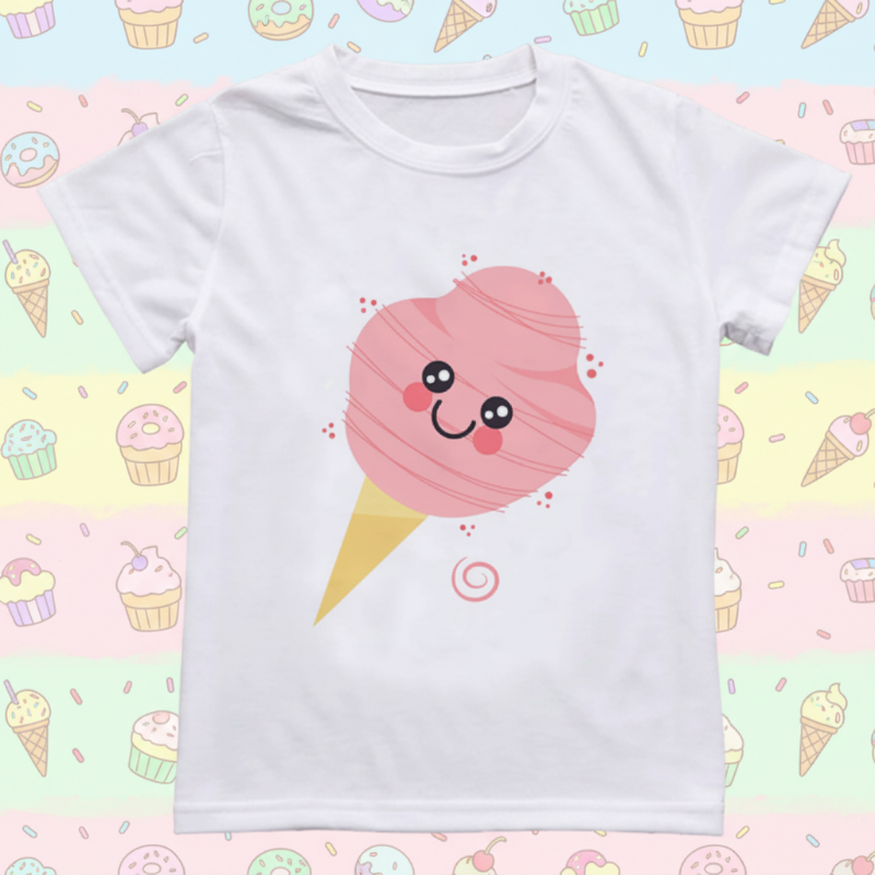 Boys & Girls Summer Tee – Cómoda y divertida: camiseta infantil con un estampado alegre