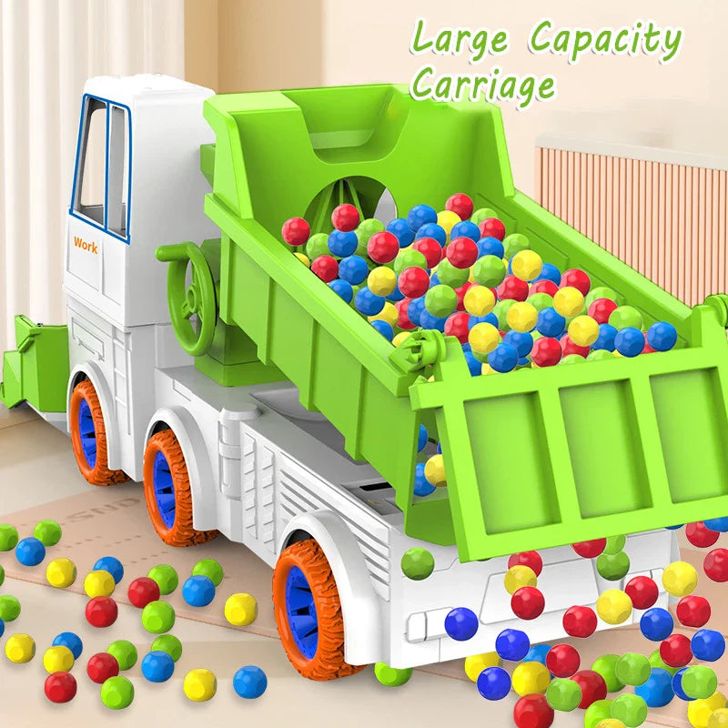 Power Mixer Truck™ – Gira y construye – Vehículo de construcción de juguetev