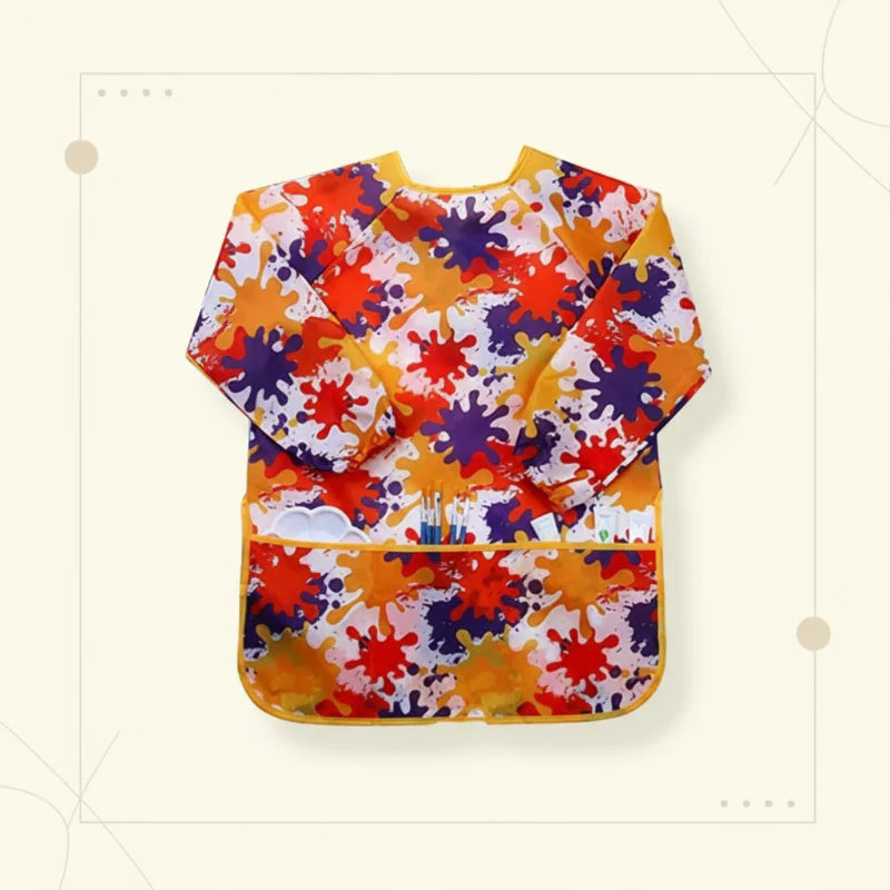 ArtEase – Colorido y repelente al agua: delantal para pintar para niños