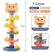 Thumbnail for BambinoBoost™ slide and stacking play set - Tobogán de bolitas