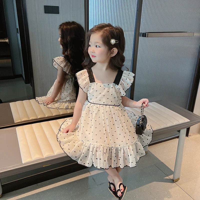 Mini Fashion™ - Merry Wonder - Vestido de verano con corazones