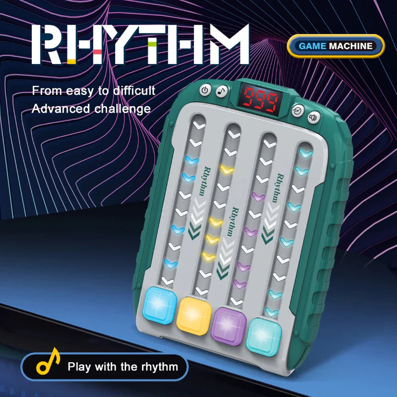 RhythmIQ – Educativo y emocionante – Entrenador de reflejos musicales