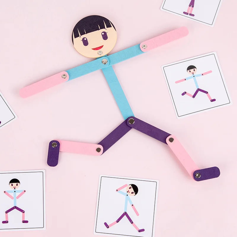 PlayGrow - Crecer jugando - Rompecabezas Montessori Deportista