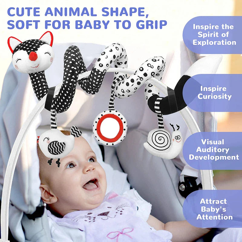 Baby Spiral Toy™ - Silla de auto y cochecito Juguetes
