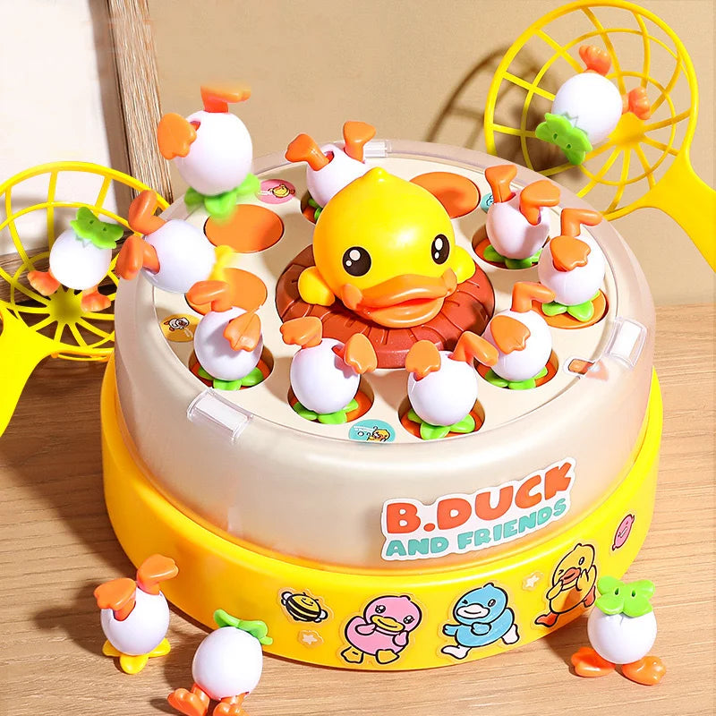 JumpyDuck – Activo y divertido: juego de mesa «Atrapa patos»