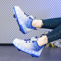Thumbnail for Light-Up Skate Shoes – LED y cómodas: zapatillas con luces LED