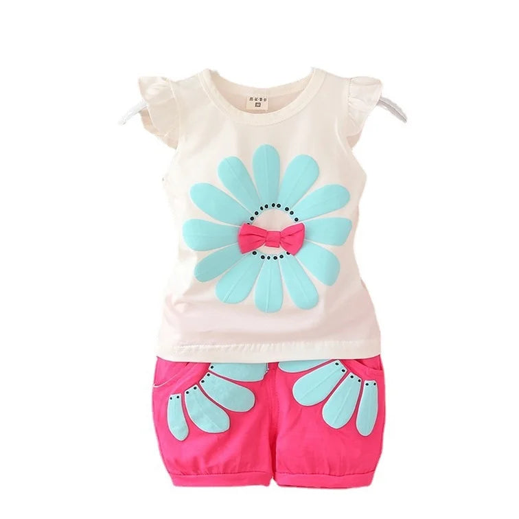 Mini Fashion™ - Merry Adventures - Conjunto de verano flor