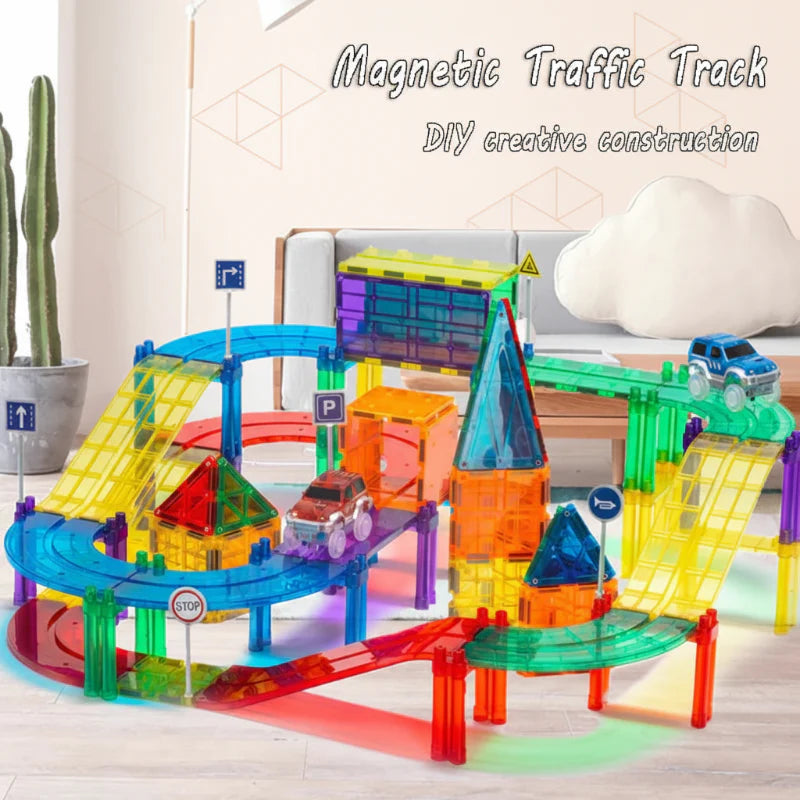 SmartTrack – Construye y juega: caminos creativos magnéticos