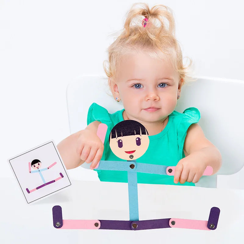 PlayGrow - Crecer jugando - Rompecabezas Montessori Deportista