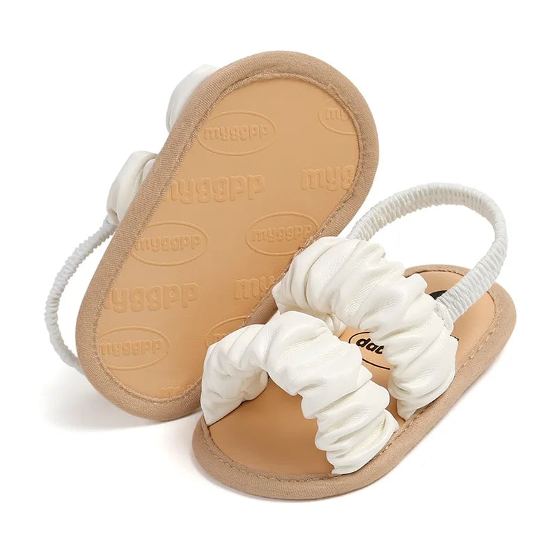 Mini Fashion™ - Suaves y cómodas - Sandalias con tela para niña