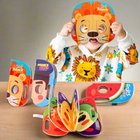 Thumbnail for Mask Book™ – El bebé aprende las primeras impresiones - Libro de máscaras de tela